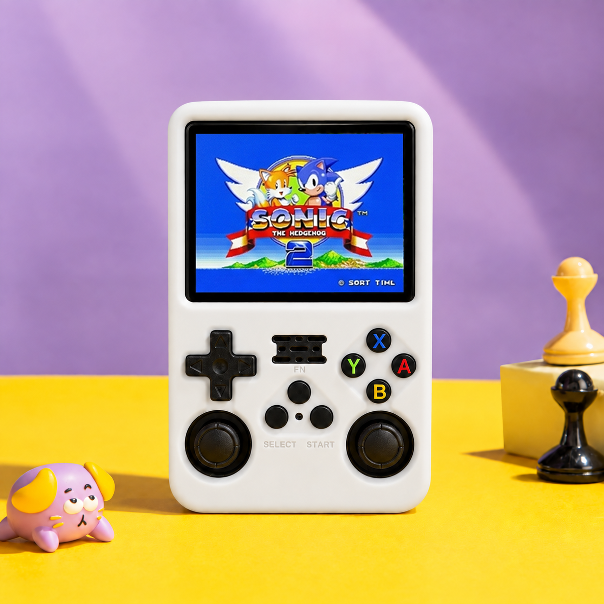 Retro Kid™ Silicone Sleeve — White, product view 2
